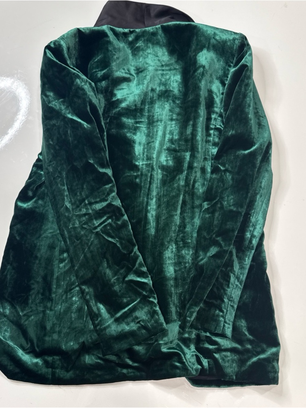 Anthropologie Cartonnier Velvet Blazer Jacket NWT Luxe Old Money Sz 10 A060426 - Picture 2 of 6
